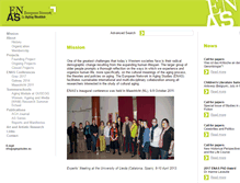 Tablet Screenshot of agingstudies.eu